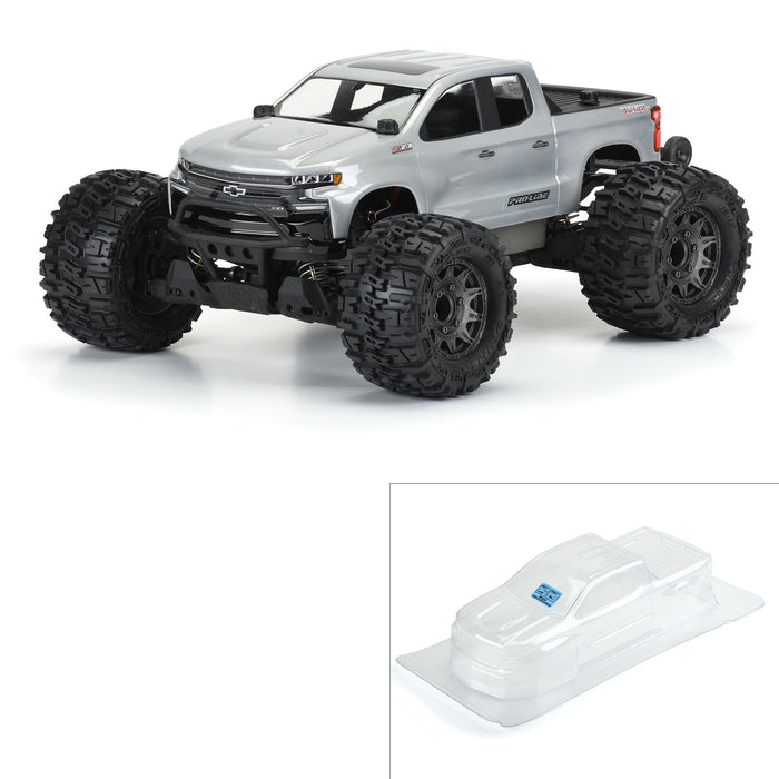 Pro-Line Racing 1/10 2019 Chevy Silverado Z71 Trail Boss Clear Body Stampede 4x4 PRO350600 Car/Truck Bodies wings & Decals