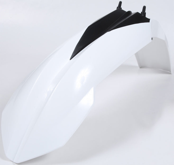 Polisport Front Fender - White, Color: White 8573700002