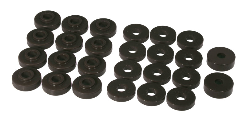 Prothane 67-73 compatible with Jeepster Commando Body Mount Black 1-108-BL