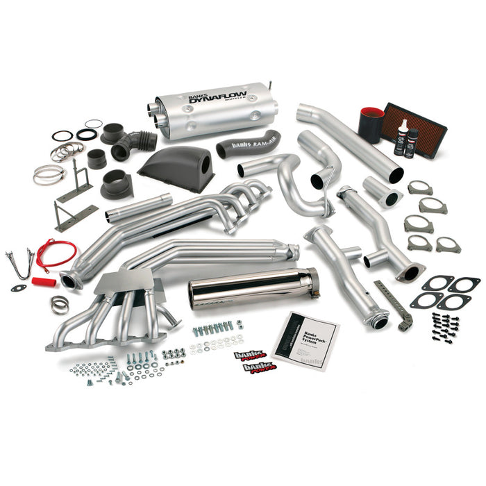 Banks Power 01-03 GM 8.1 Mh W20/22 (R-Exit) PowerPack System 49559
