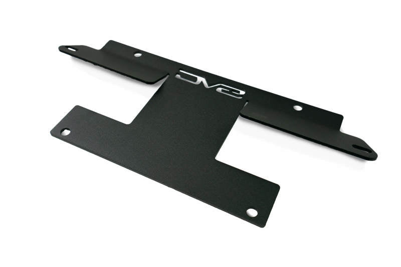 DV8 Offroad 21-22 Ford Bronco Factory Front Bumper Licence Relocation Bracket Front LPBR-01