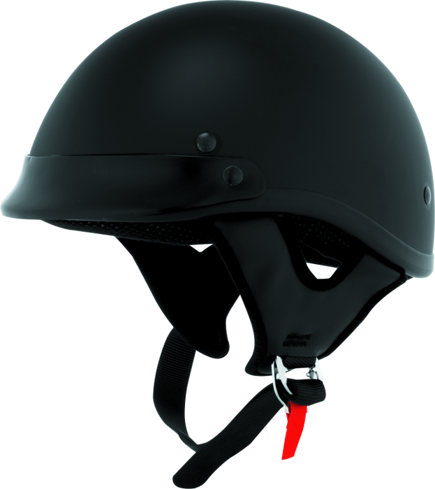 Skid Lids Traditional Helmet Flat Black Small 646821