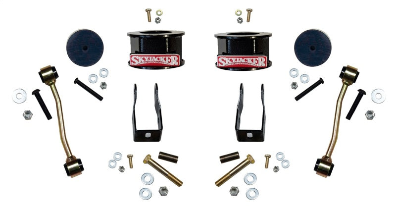 Skyjacker 2020 compatible with Jeep JT 4 Door All Models Front 2.5in Metal Spacer Kit G25MSFB