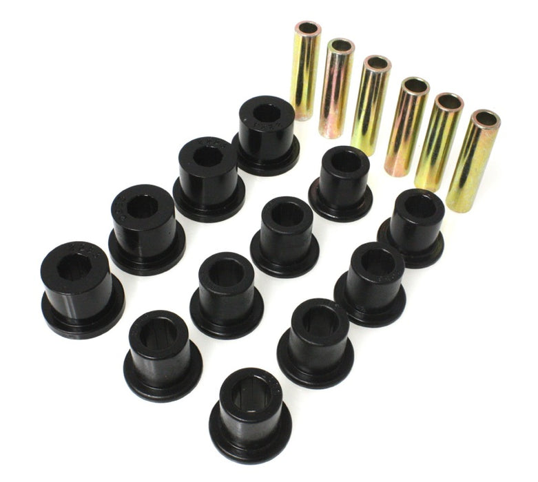 Energy Suspension compatible with Jeep Spring Bushing Set Black 2.2119G