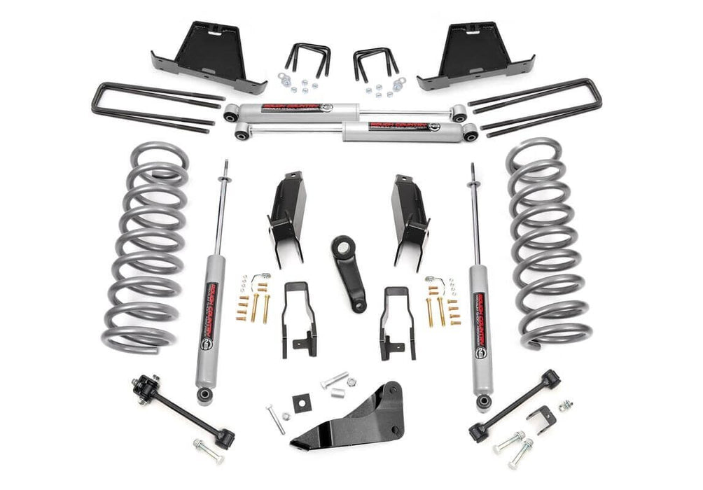 Rough Country 5 Inch Lift Kit Gas Compatible with Dodge 2500 Mega Cab 4Wd (2008) 393.23
