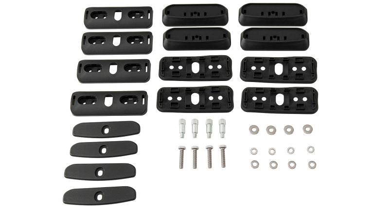 Rhino-Rack Generic RCP Base Kit w/M837 (M6 Stud) 4 pcs RCP51-BK