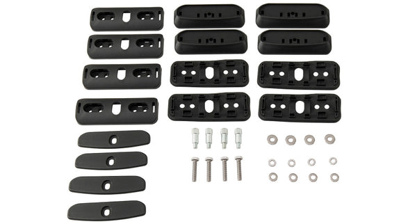Rhino-Rack Generic RCP Base Kit w/M837 (M6 Stud) 4 pcs RCP51-BK