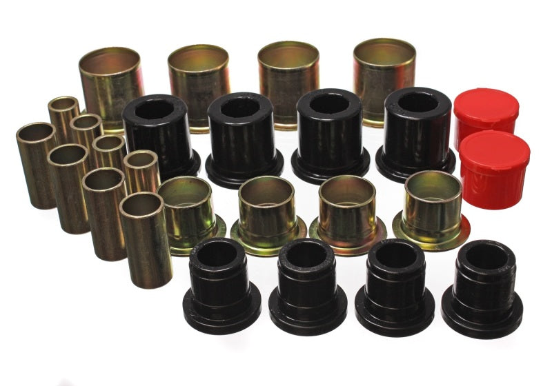 Energy Suspension 73-91 Ford K-5 Blazer/Denali XL/Suburban/Yukon Black Front Control Arm Bushing Set 3.3161G