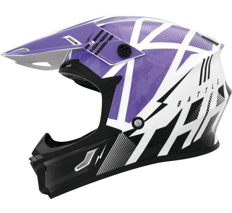 THH Helmets T710XR Battle Purple/Black 2XL 646411