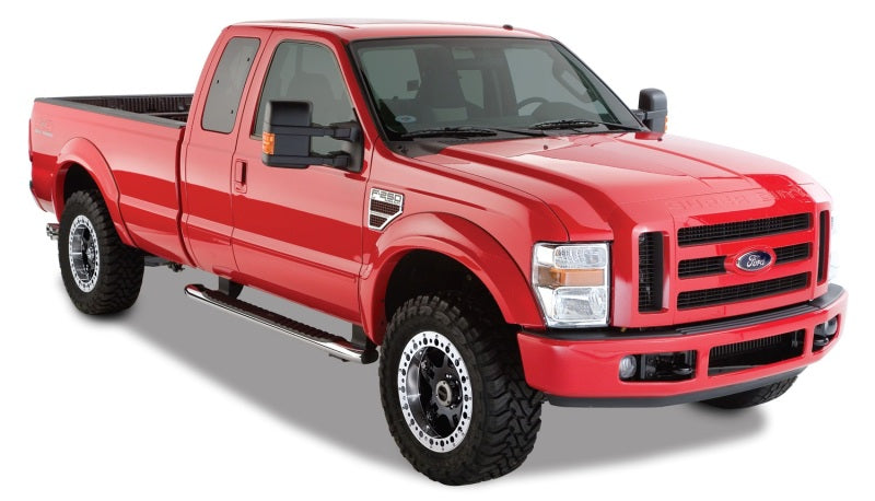 Bushwacker 08-10 Ford F-250 Super Duty Styleside OE Style Flares 4pc 81.0/96.0in Bed Black 20918-02