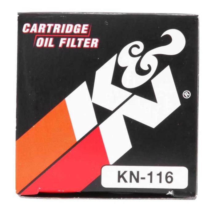 K&N Motorcycle Oil Filter: High Performance, Premium, Designed to be used with Synthetic or Conventional Oils: Fits Select Honda Vehicles, KN-116