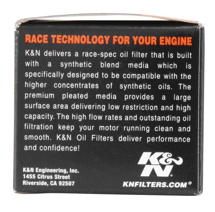 K&N Motorcycle Oil Filter: High Performance, Premium, Designed to be used with Synthetic or Conventional Oils: Fits Select Suzuki, Arctic Cat, Kawasaki Vehicles, KN-139