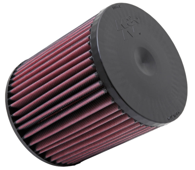 K&N Replacement Round Straight Universal Air Filter for 2010-2015 Audi A8 2.0L/2.5L/3.0L/4.0L/4.2L E-2999