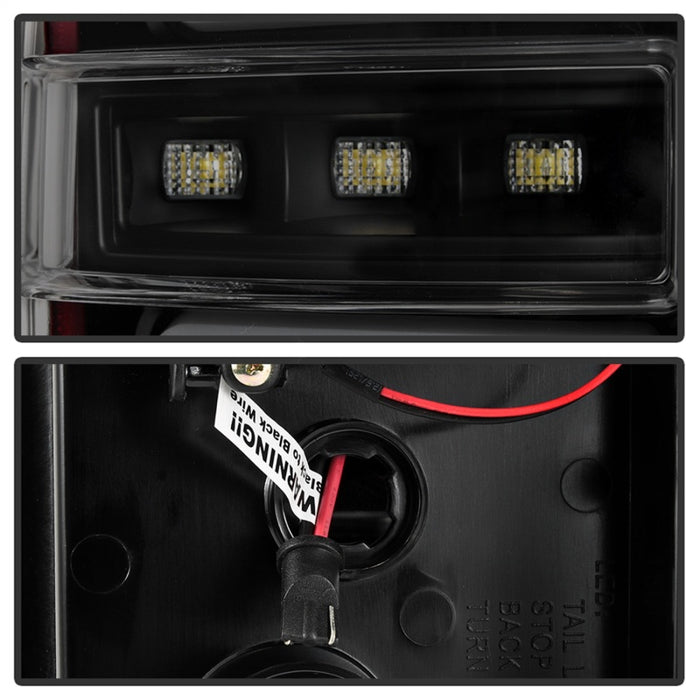 Spyder 16-17 Toyota Tacoma LED Tail Lights Black Smoke (ALT-YD-TT16-LED-BSM) 5085740