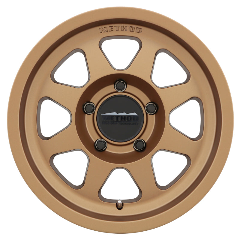 Method MR701 17x8.5 0mm Offset 5x150 110.5mm CB Method Bronze Wheel MR70178558900