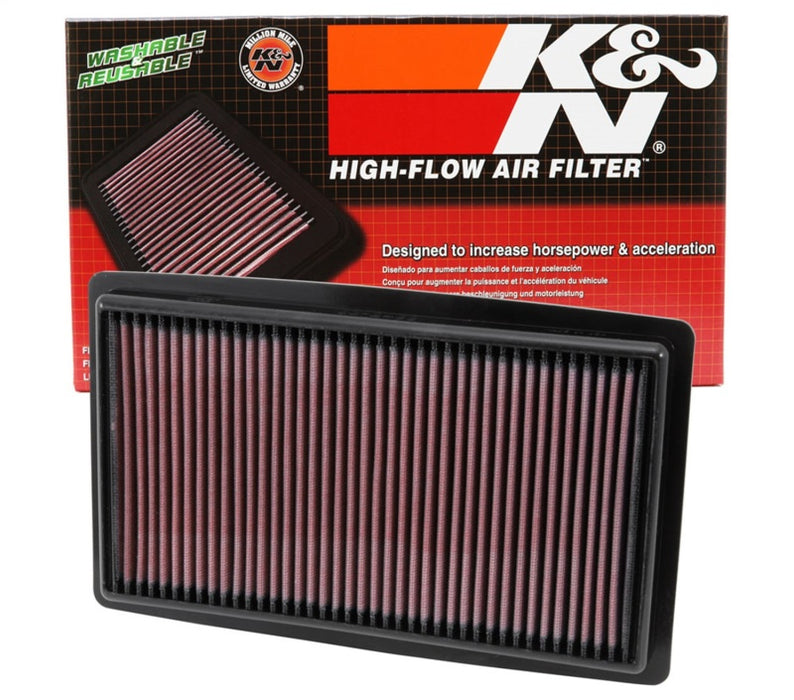 K&N Replacement Air Filter 13-14 Honda Accord V6 3.5L F/I 33-2499