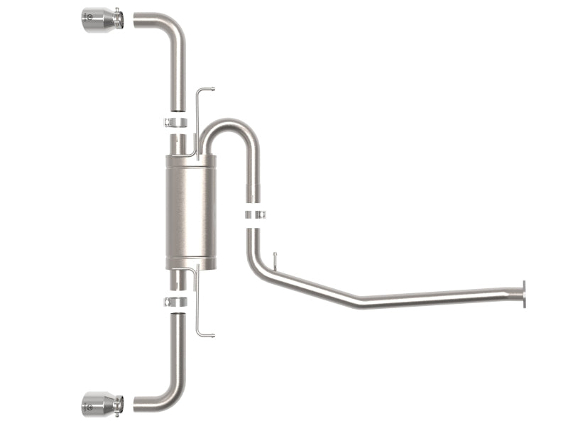 aFe Power 19-21 Toyota RAV4 L4-2.5L Takeda 304 SS Cat-Back Exhaust w/ Polished Tip 49-36053-P