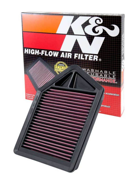 K&N 10 Honda CR-V 2.4L-L4 Drop In Air Filter 33-2437