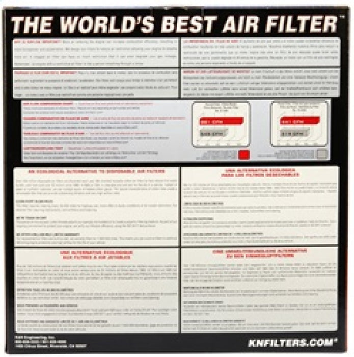 K&N Replacement Air Filter GM CARS AND TRUCKS,V6,V8,1969-92 E-1450