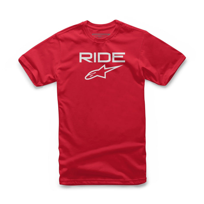 Alpinestars Youth Ride 2.0 Tee Red/White Md 3038-72010-3020-M