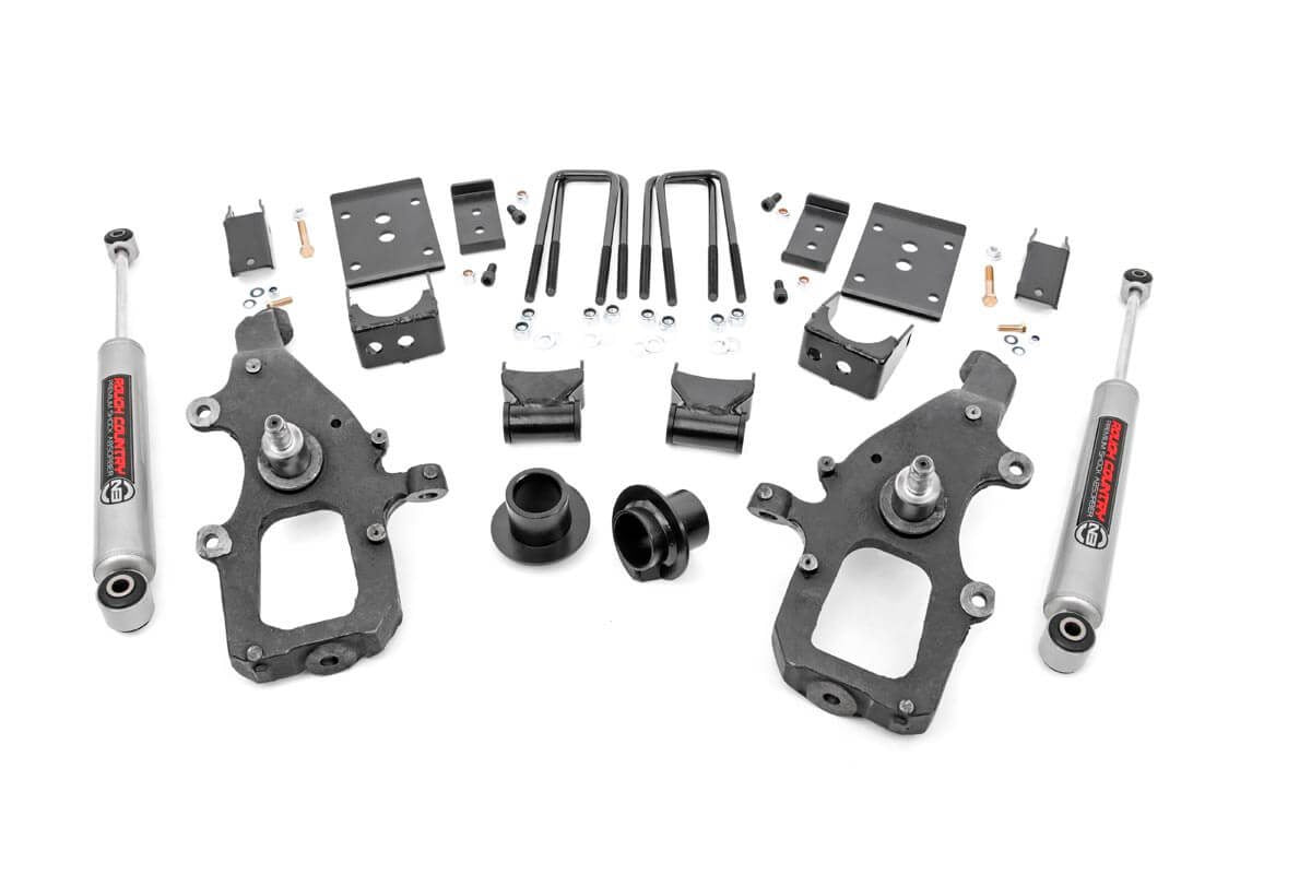 Rough Country Lowering Kit 3 Inch Fr 5 Inch Rr Fits Ford F-150 2WD (2004-2008) 801.20