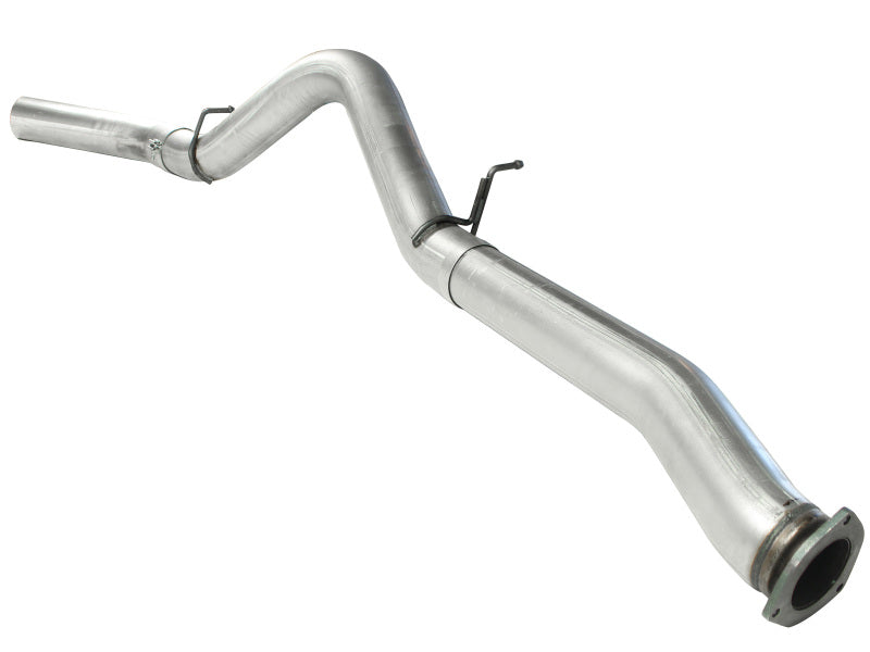 aFe ATLAS 5in Alum Steel DPF-Back Exhaust System 2007-10 GM Diesel Trucks V8-6.6L (td) 49-04040