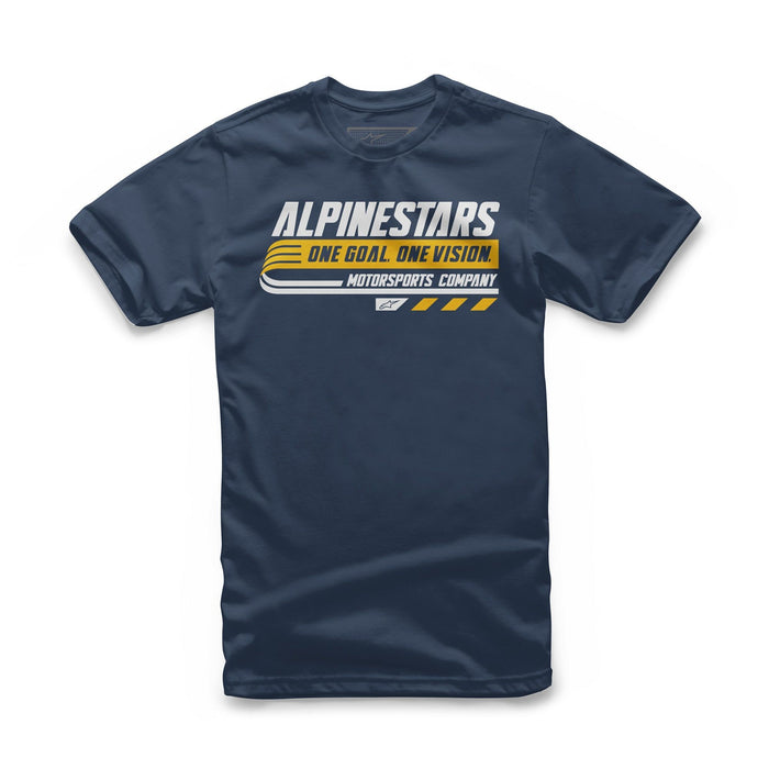 Alpinestars Youth Bravo Tee Navy Lg 3038-72006-70-L