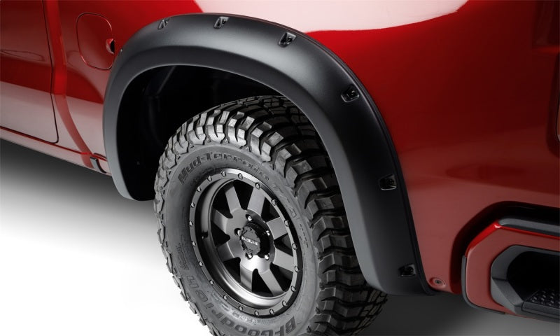 Bushwacker 14-15 Chevrolet Silverado 1500 (6ft & 8ft Beds) Forge Style Flares 4pc Black 48113-08