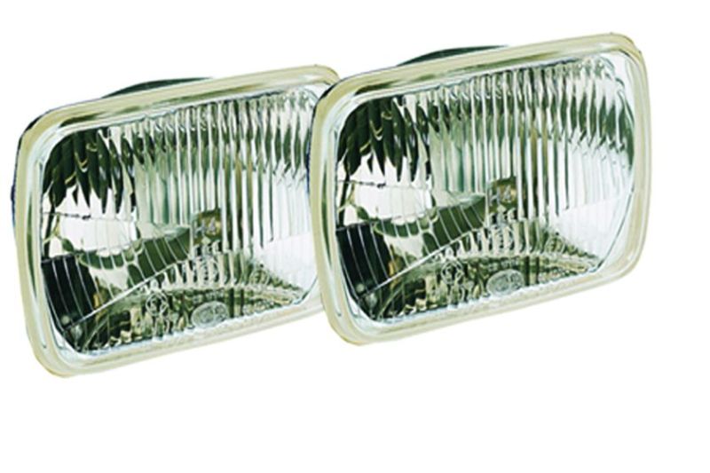 Hella Vision Plus 8in x 6in Sealed Beam Conversion Headlamp Kit (Legal in US for MOTORCYLCES ONLY) 3427811