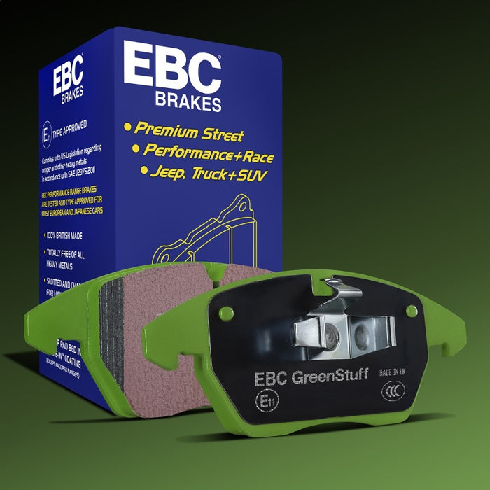 EBC 2019+ Genesis G70 2.0L Turbo (Brembo) Greenstuff Front Brake Pads DP22356