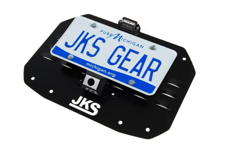 JKS JKS8215 Tailgate Vent Cover with License Plate and Camera Mount | Wrangler JL