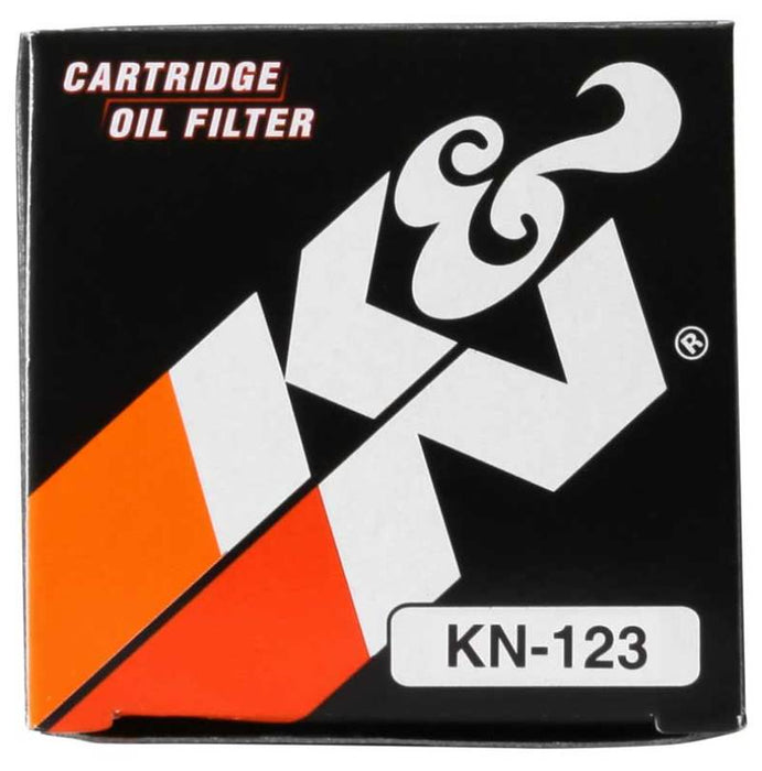 K&N Motorcycle Oil Filter: High Performance, Premium, Designed to be used with Synthetic or Conventional Oils: Fits Select Kawasaki Vehicles, KN-123