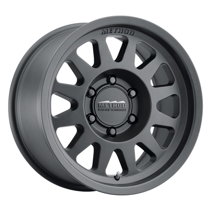 Method MR704 17x8.5 0mm Offset 5x5.5 108mm CB Matte Black Wheel MR70478555500