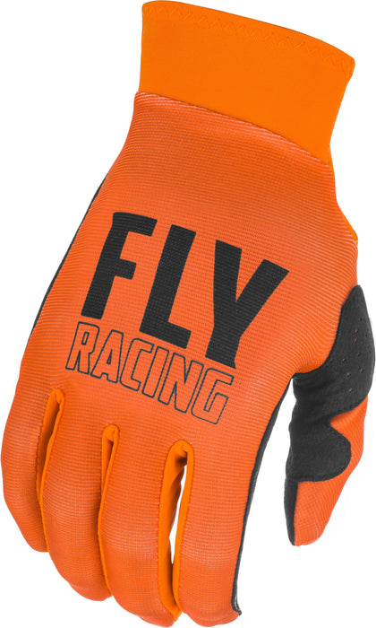 FLY Racing Youth Pro Lite Gloves (Orange/Black, Youth Large)