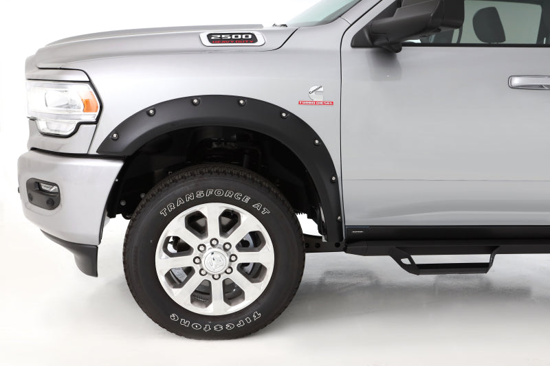 Bushwacker 2019 Compatible with Dodge Ram 2500/3500 Pocket Style Flares 2pc Black 50065-02