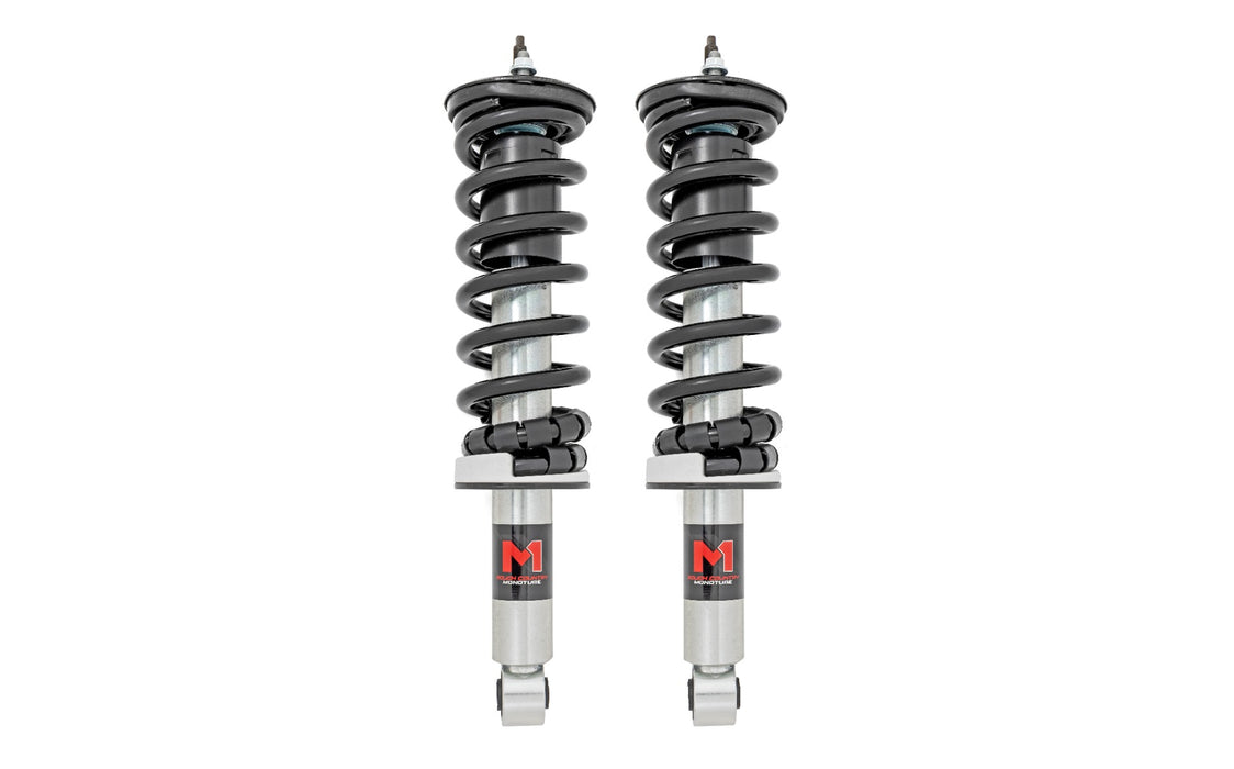 Rough Country M1 Loaded Strut Pair 2.5 Inch Compatible with Nissan Frontier 4Wd (2005-2023) 502098