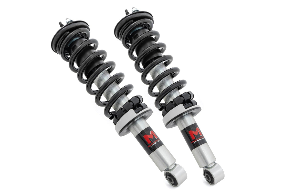 Rough Country M1 Loaded Strut Pair 2.5 Inch Fits Nissan Frontier 4WD (2005-2023) 502098