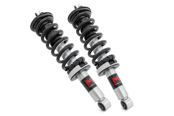 Rough Country M1 Loaded Strut Pair 2.5 Inch Fits Nissan Frontier 4WD (2005-2023) 502098