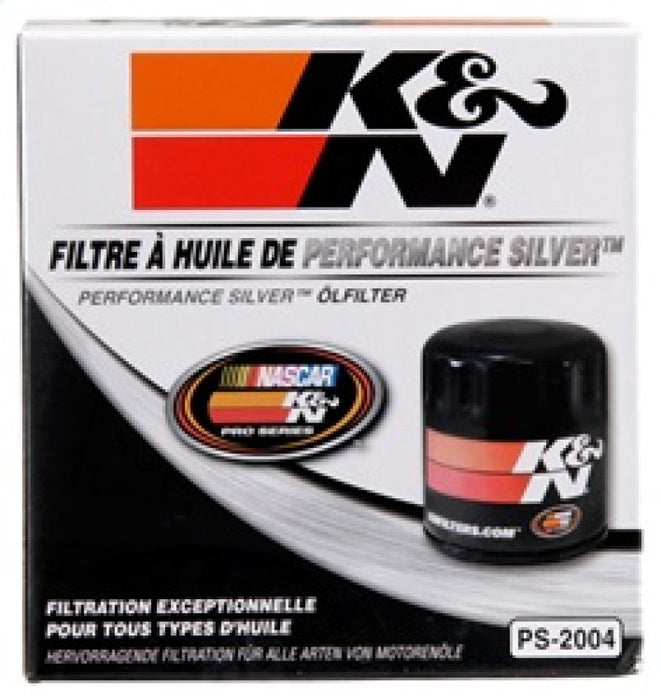 K&N Oil Filter for Fiat/Porsche/Triump/Alfa Romeo/MG/Compatible with Dodge/Mercury/Toyota 3.656in OD x 4in H PS-2004