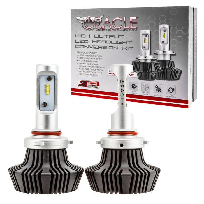 Oracle 9005 4000 Lumen LED Headlight Bulbs (Pair) 6000K SEE WARRANTY 5239-001