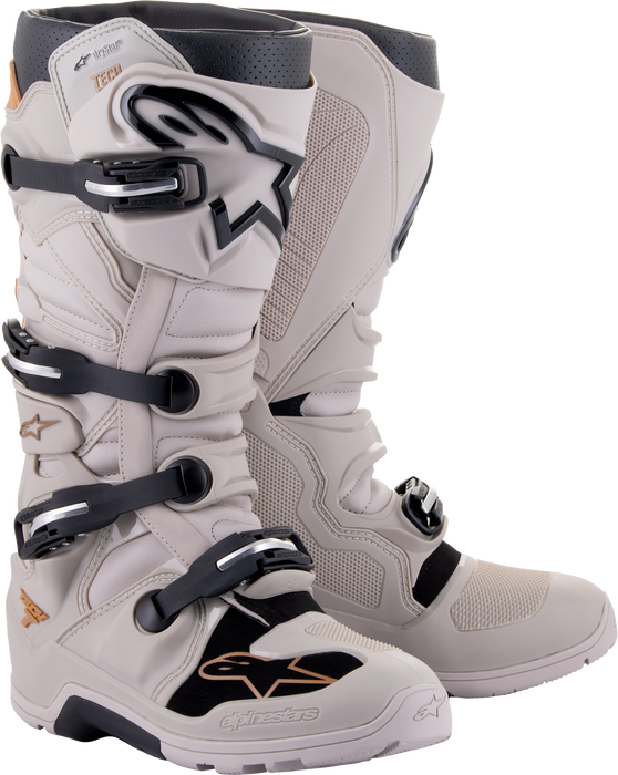 Alpinestars Men's Mx Offroad Motorcycle Boots, Grey Sand, 11