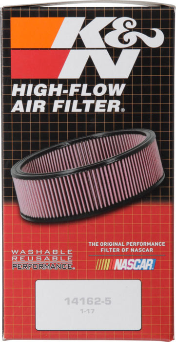 K&N 2-5/8in Flange 7in Diameter 3in Height Round Air Filter Assembly w/ Vent 60-1030