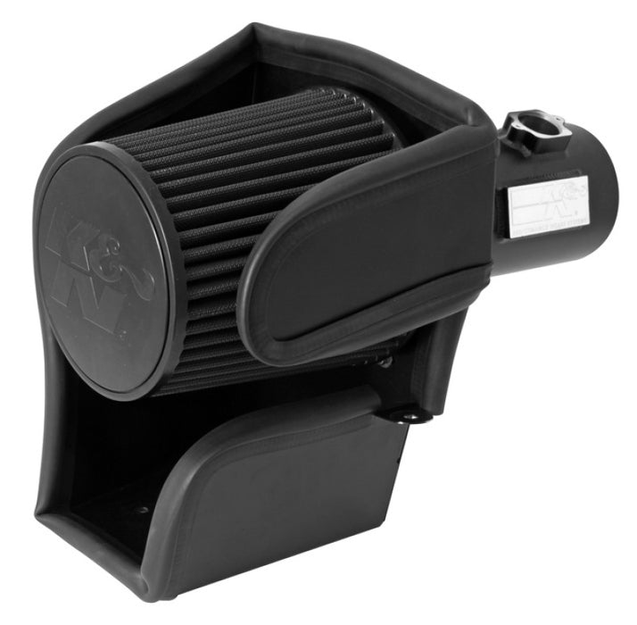 K&N 08-10 Ford F250/F350/F450/F550 Super Duty 6.4L V8 DSL Black Performance Intake Kit 71-2576