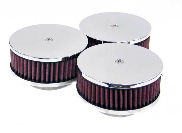 K&N Early Pontiac Tri-Power Round Air Cleaner Assembly 60-1350