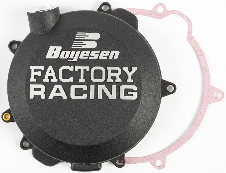 Boyesen CC-41AB Factory Racing Clutch Cover Black