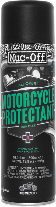 Muc Off Motorcycle Protectant, 500 Milliliters - Premium, Corrosion-Inhibiting Post-Wash Motorbike Protection Spray - Safe On All Finishes