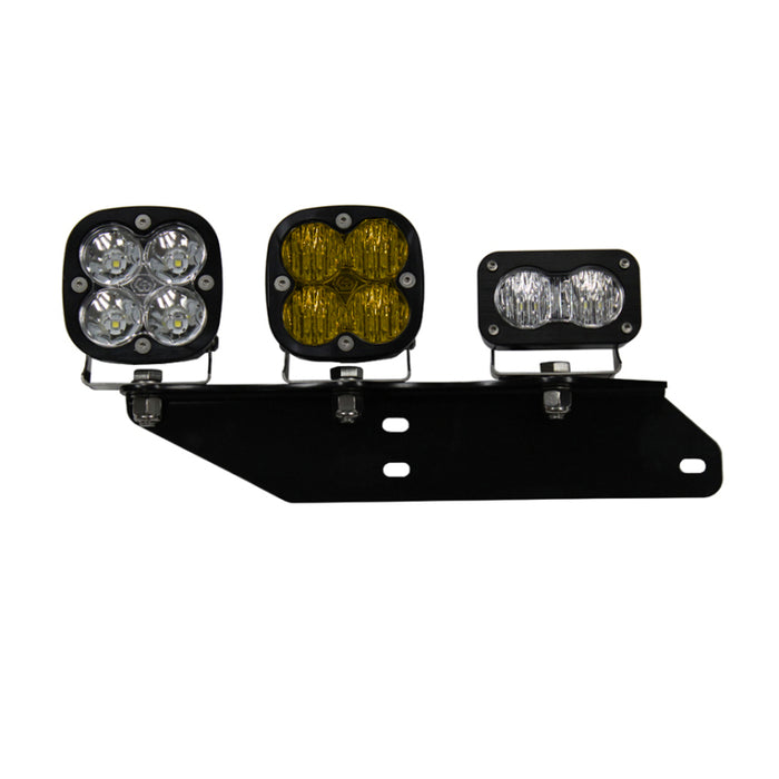 Baja Designs 17-18 F-150 Raptor Fog Light & Sportsmen Fog Pocket Kit Amber 447717