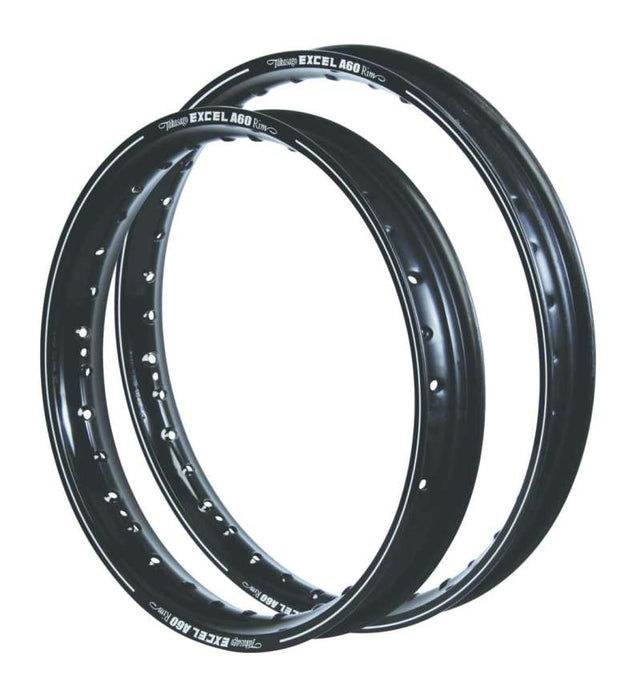 Excel A60 Rims 18x2.15 36H Black FEK622