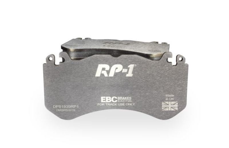 EBC Racing 2014+ Mercedes-Benz AMG GT RP-1 Race Front Brake Pads DP81939RP1