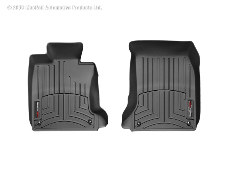 WeatherTech 04-10 BMW 528i/528xi Front FloorLiner Black 441641